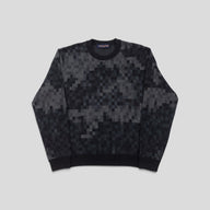 Louis Vuitton Damoflage Sweater in Black