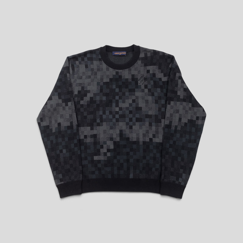 Louis Vuitton Damoflage Sweater in Black