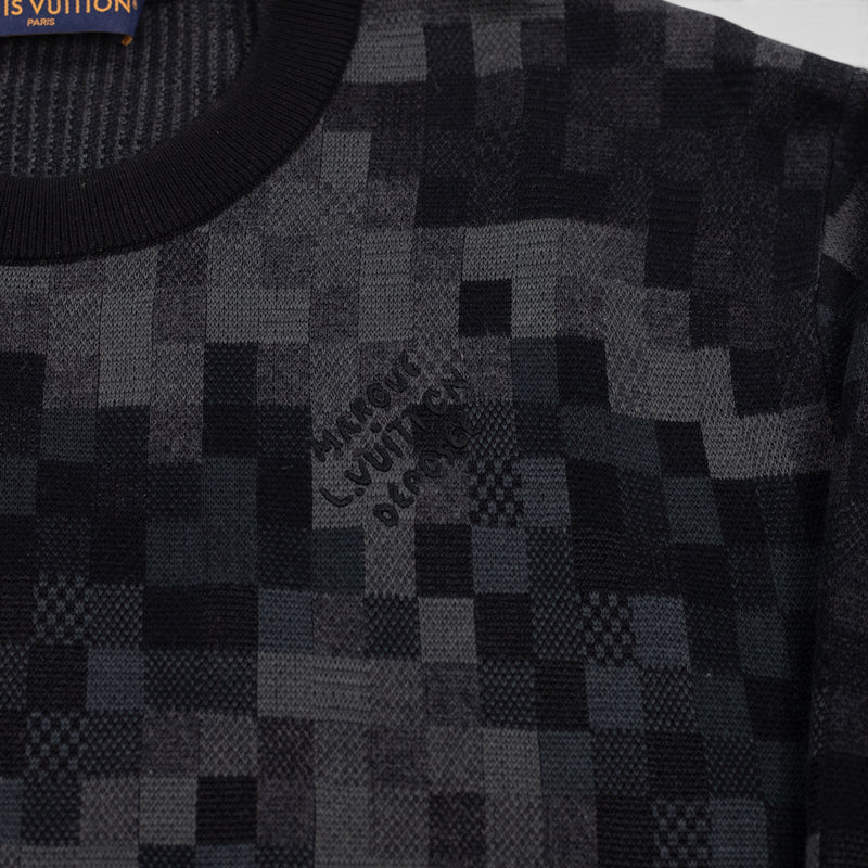 Louis Vuitton Damoflage Sweater in Black