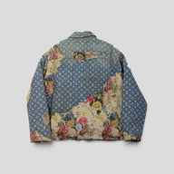 Louis Vuitton Destroyed Workwear Denim Jacket in Blue