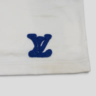 Louis Vuitton Embroidered Floral Portrait T-Shirt in White