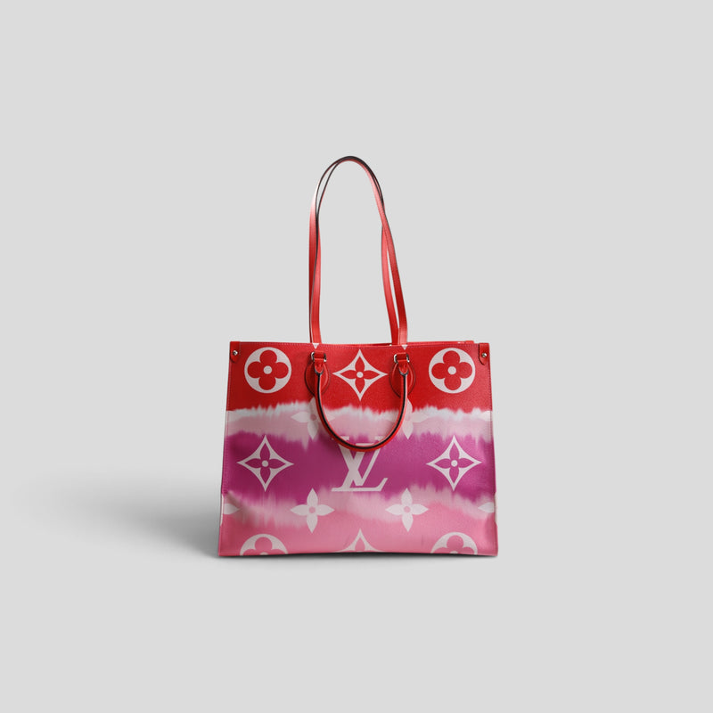 Louis Vuitton Escale Onthego GM in Red/Pink