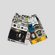 Louis Vuitton Fanzine Print Drawstring Shorts in Multicolor
