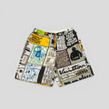Louis Vuitton Fanzine Print Drawstring Shorts in Multicolor