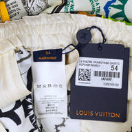 Louis Vuitton Fanzine Print Drawstring Shorts in Multicolor
