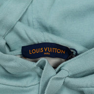 Louis Vuitton Gradient Knit Hoodie in Blue