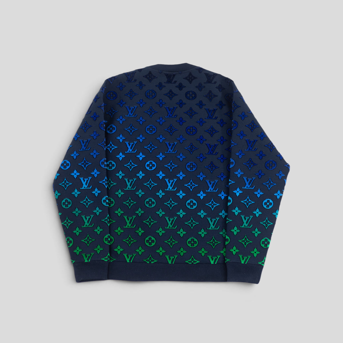 Louis Vuitton Gradient Monogram Crewneck in Multicolor