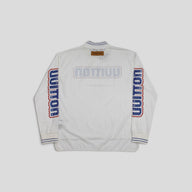 Louis Vuitton Graphic Mesh Long-Sleeved T-Shirt in White
