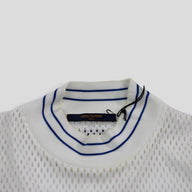 Louis Vuitton Graphic Mesh Long-Sleeved T-Shirt in White