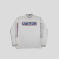 Louis Vuitton Graphic Mesh Long-Sleeved T-Shirt in White