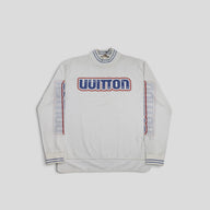 Louis Vuitton Graphic Mesh Long-Sleeved T-Shirt in White