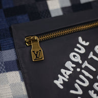 Louis Vuitton Hybrid Damoflage Shorts in Blue