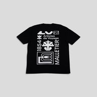 Louis Vuitton Intarsia Graphic Tee in Black