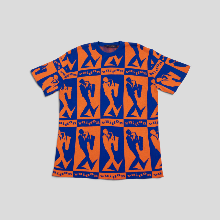 Louis Vuitton Jazzman Short Sleeve Knitwear, authenticated Louis Vuitton at CLB XXIII