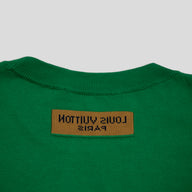 Louis Vuitton Knit Short Sleeve Shirt in Green