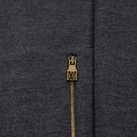Louis Vuitton Knit Track Jacket in Grey