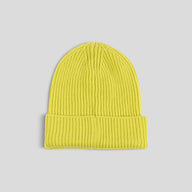 Louis Vuitton LV Badge Beanie in Yellow