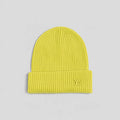 Louis Vuitton LV Badge Beanie in Yellow