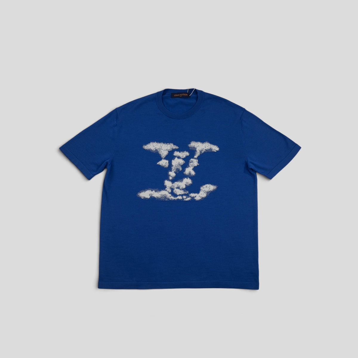 Louis Vuitton LV Cloud Jacquard Tee in Blue