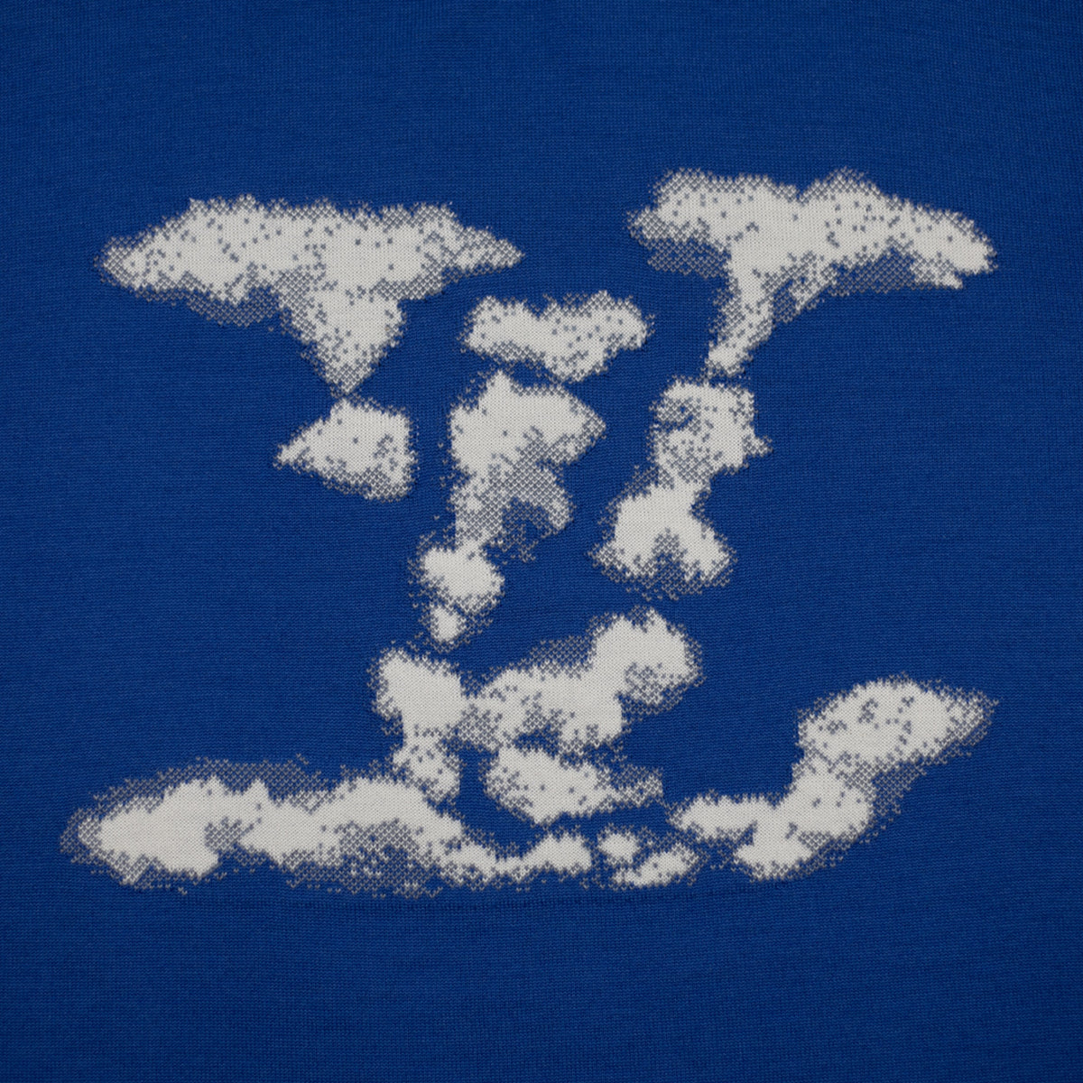 Louis Vuitton LV Cloud Jacquard Tee in Blue