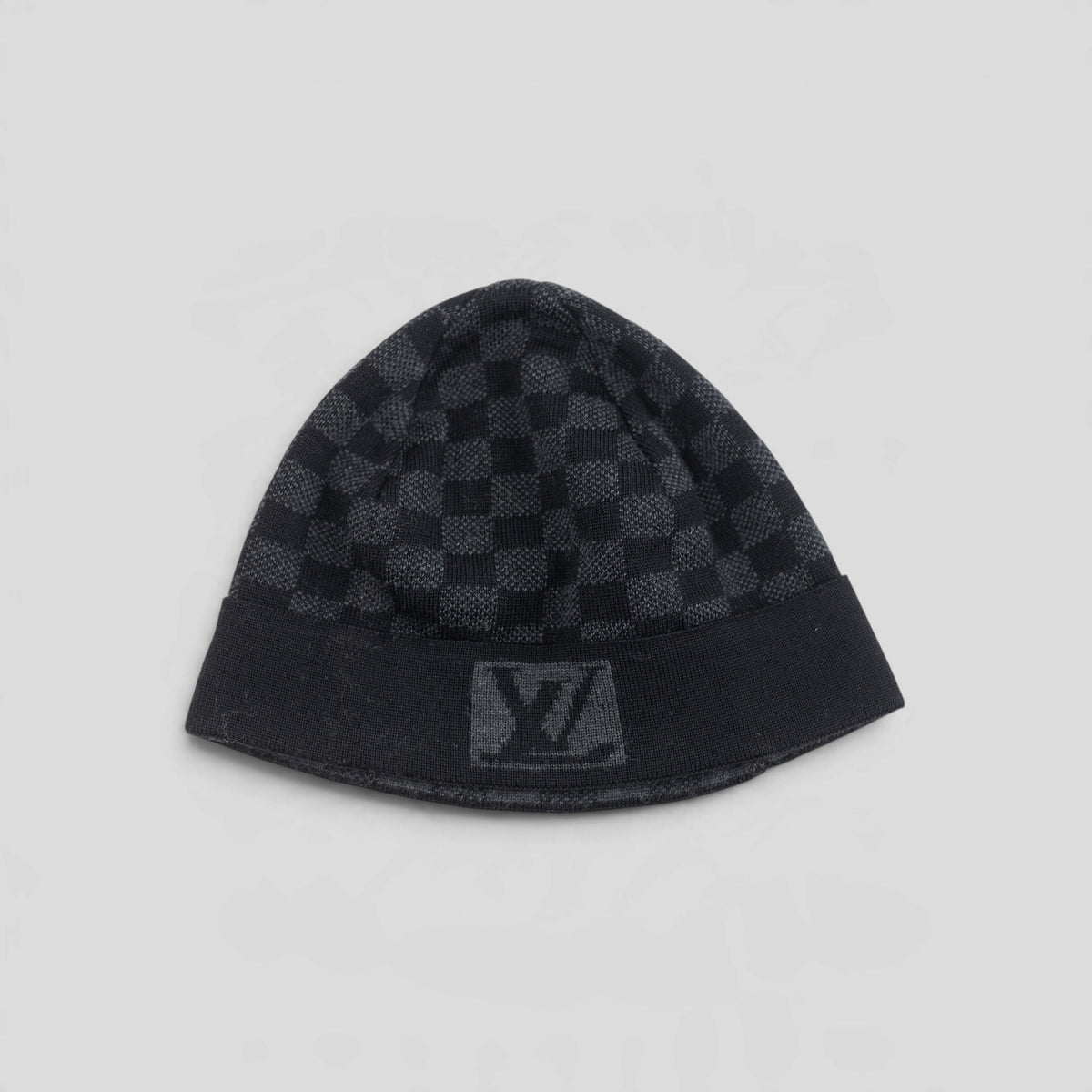 Louis Vuitton LV Damier Beanie in Black