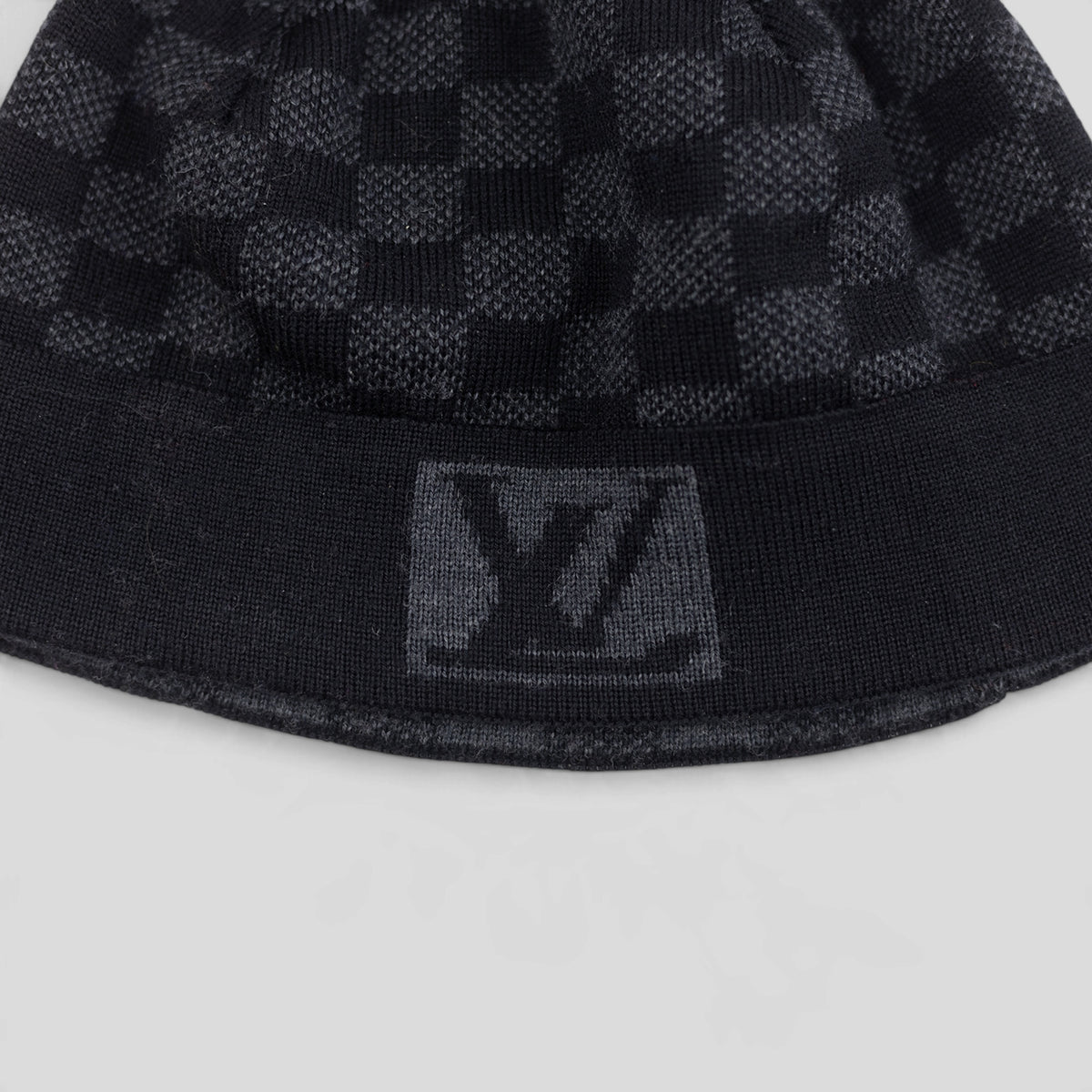 Louis Vuitton LV Damier Beanie in Black