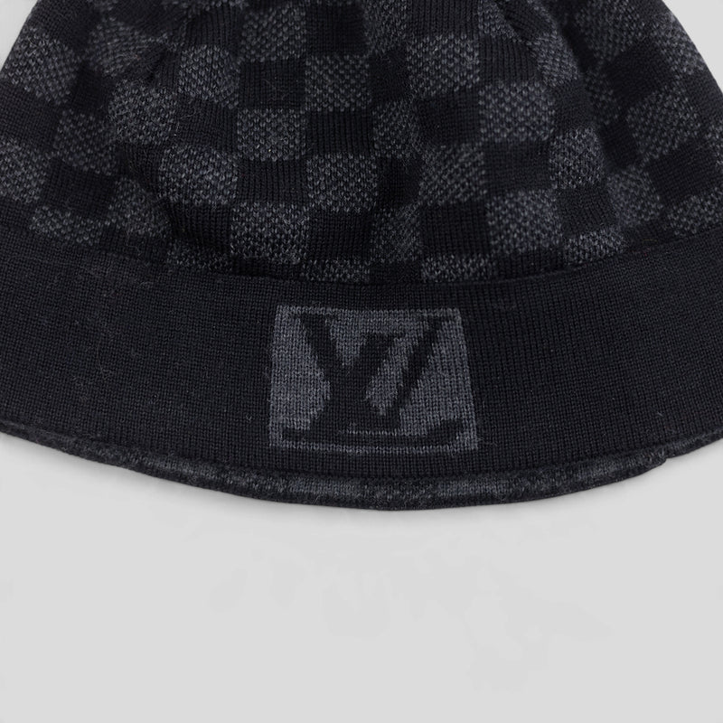 Louis Vuitton LV Damier Beanie in Black