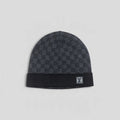 Louis Vuitton LV Embroidered Damier Beanie in Black