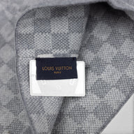 Louis Vuitton LV Embroidered Damier Beanie in Grey