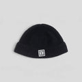 Louis Vuitton LV Leather Patch Beanie in Black