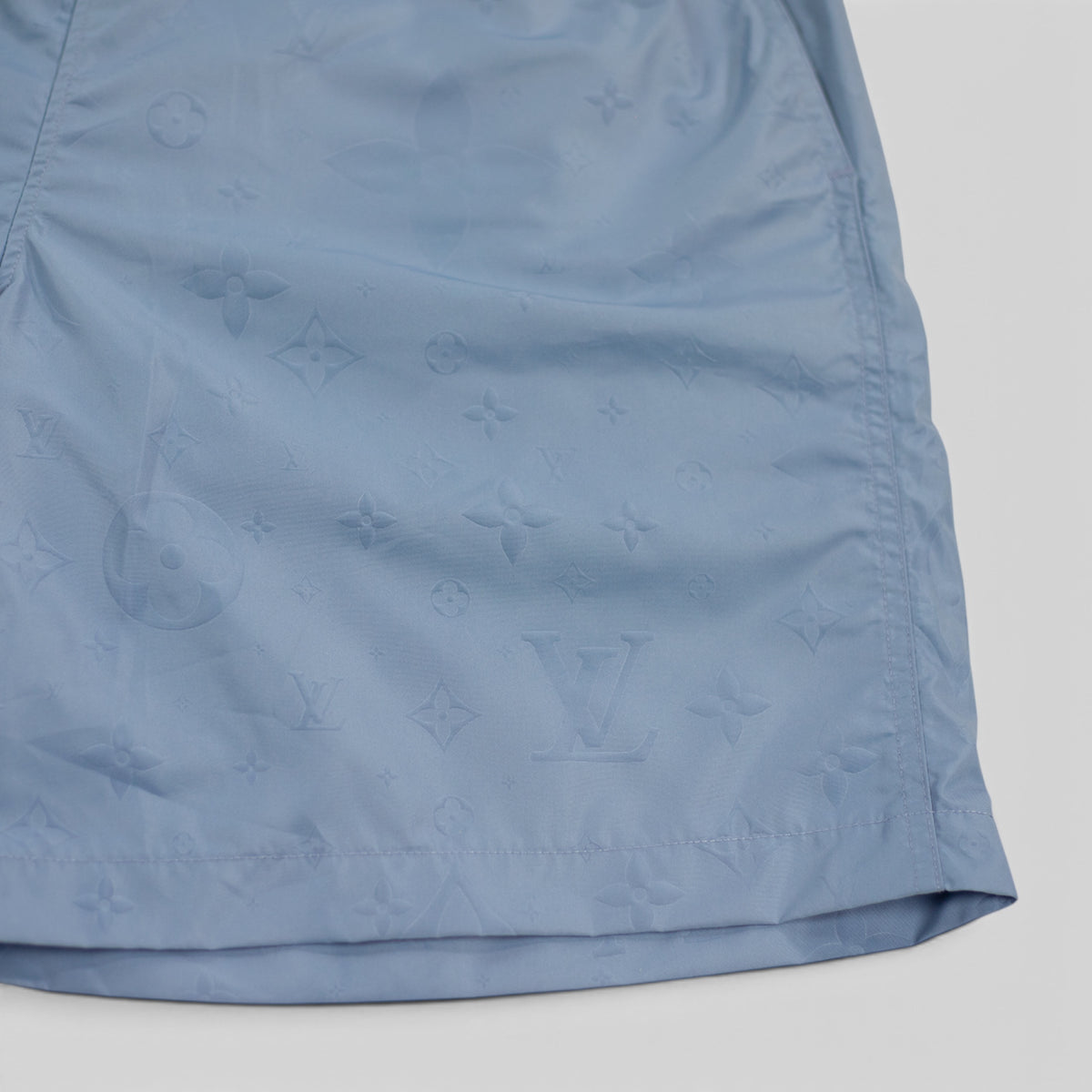 Louis Vuitton LVSE Signature Swim Board Shorts in Blue