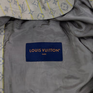 Louis Vuitton Leather Baseball Shirt in Tan
