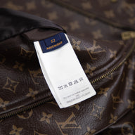 Louis Vuitton Leather Monogram Printed Parka in Brown