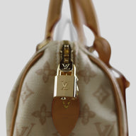 Louis Vuitton Linen Origine Lin Speedy Bandouliere 20