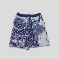 Louis Vuitton Monogram Bandana Shorts in Blue