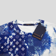 Louis Vuitton Monogram Bandana T-Shirt in Blue