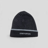 Louis Vuitton Monogram Beanie in Black