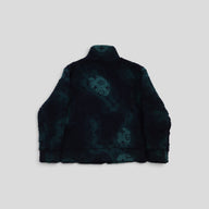 Louis Vuitton Monogram Camo Fleece Jacket in Blue / Green
