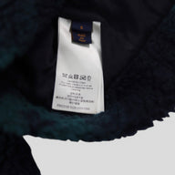 Louis Vuitton Monogram Camo Fleece Jacket in Blue / Green