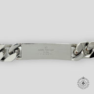Louis Vuitton Monogram Chain Bracelet in Silver