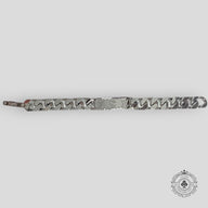 Louis Vuitton Monogram Chain Bracelet in Silver
