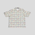 Louis Vuitton Monogram Craggy Printed Short-Sleeved Silk Shirt in Beige
