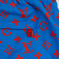 Louis Vuitton Monogram Glow Swim Shorts in Blue