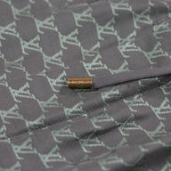Louis Vuitton Monogram Jacquard Silk Blend Gym Shorts in Grey/Blue