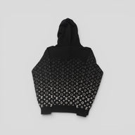 Louis Vuitton Monogram Knit Hoodie in Black