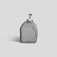 Louis Vuitton Monogram Mirror Keepall Bandouliere 50 in Silver