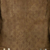 Louis Vuitton Monogram Shearling Jacket