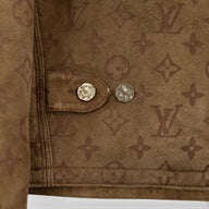 Louis Vuitton Monogram Shearling Jacket