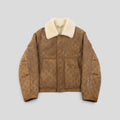 Louis Vuitton Monogram Shearling Jacket