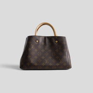 Louis Vuitton Montaigne BB Bag in Brown